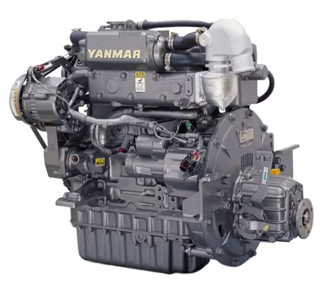 Yanmar 3JH30A refurbished marinediesel voor Fryslander 7.5